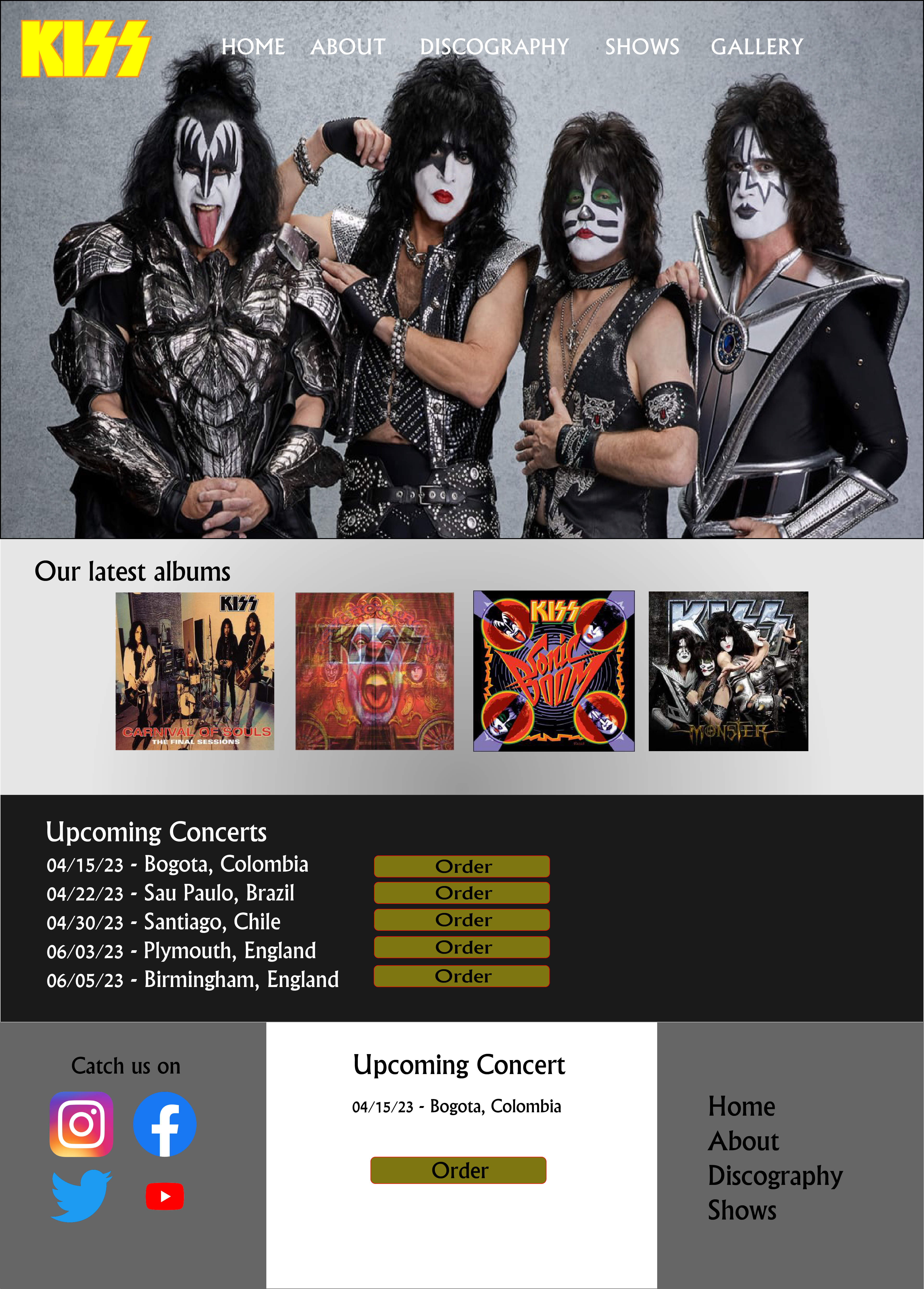 Kiss layout 1
